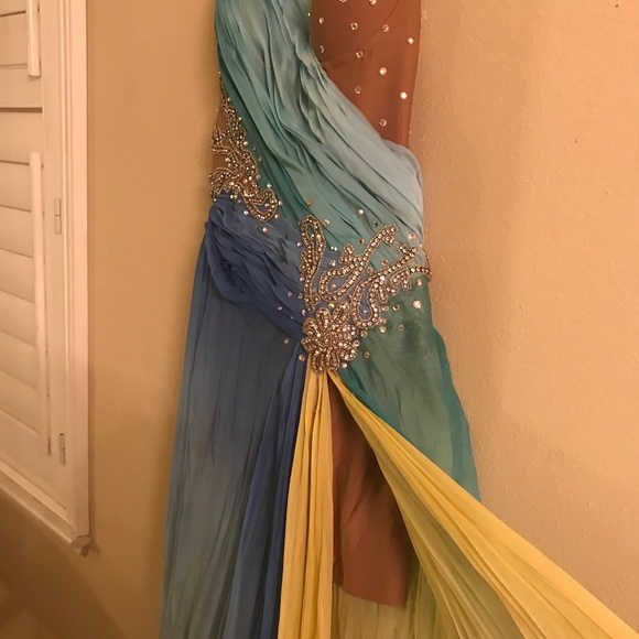 New sequin dress Custom Made Size Small - Picture 4 of 5